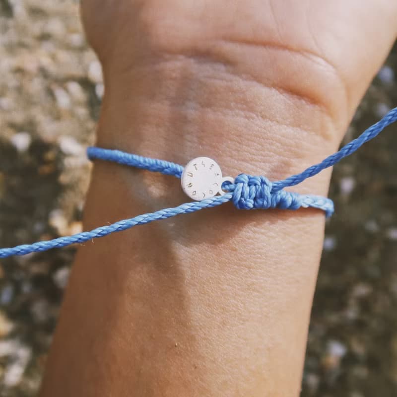 海豚保衛編織衝浪手環 PROTECT THE DOLPHINS