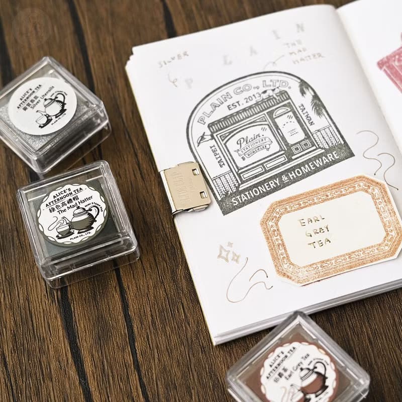繪金茶具 - 風物詩印台 第一彈 ALICE'S AFTERNOON TEA