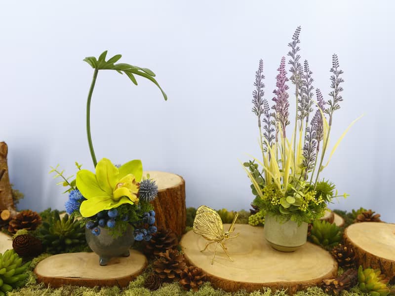 薰衣草日式陶盆香氛花禮/入厝禮/開幕/喬遷/送禮/植栽