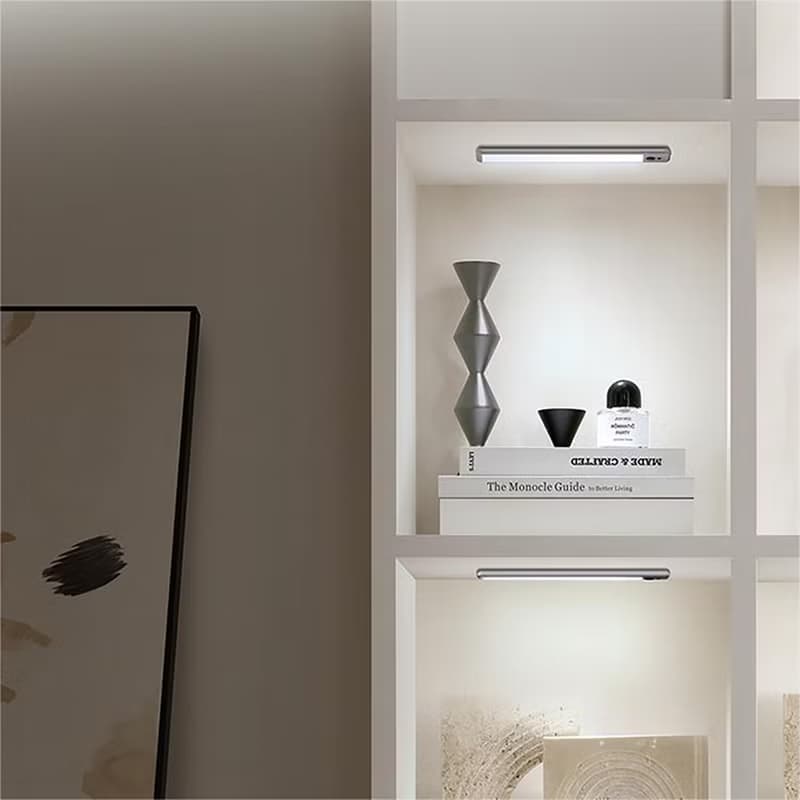 【免運】幾光人體感應燈無線自粘燈帶鞋櫃酒櫃玄關led充電燈