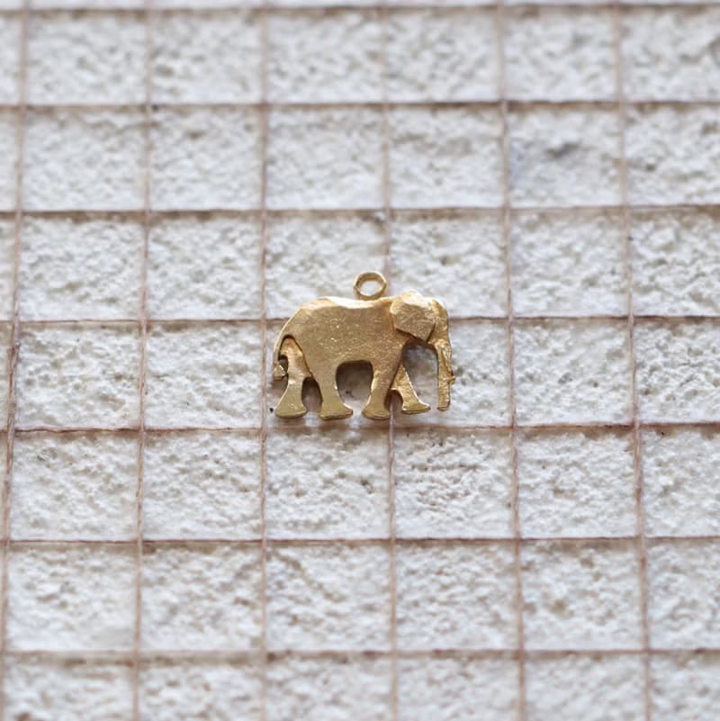 アフリカぞう | ピアス | イヤリング | P554