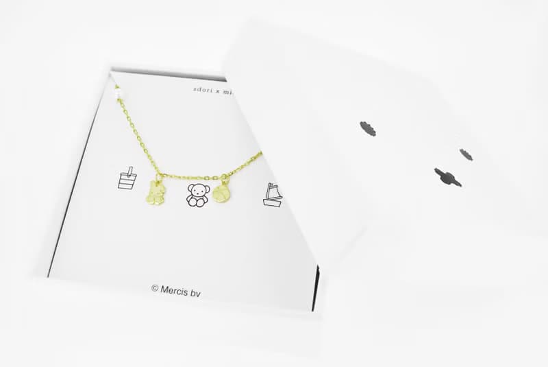 【Pinkoi x miffy】miffy的玩具珍珠純銀手鏈