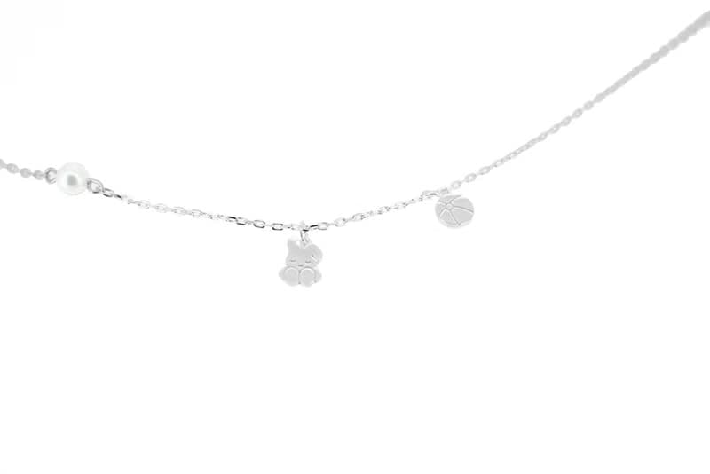 【Pinkoi x miffy】miffy的玩具珍珠純銀手鏈