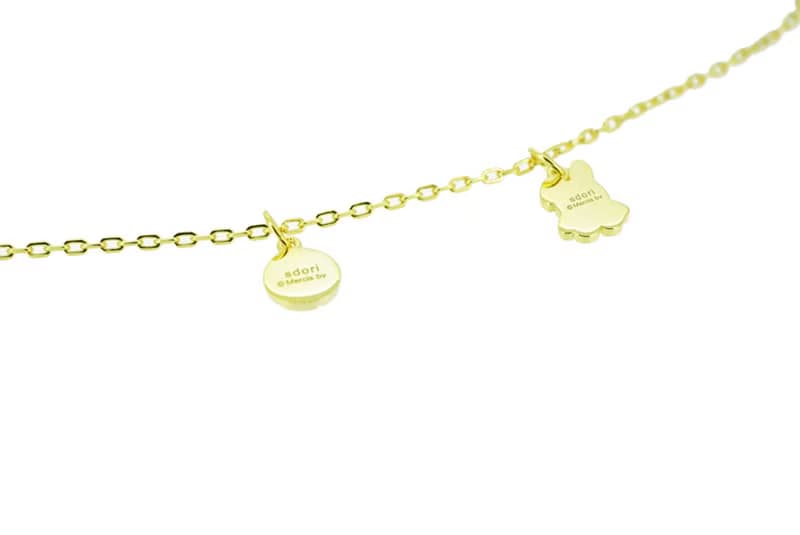 【Pinkoi x miffy】miffy的玩具珍珠純銀手鏈