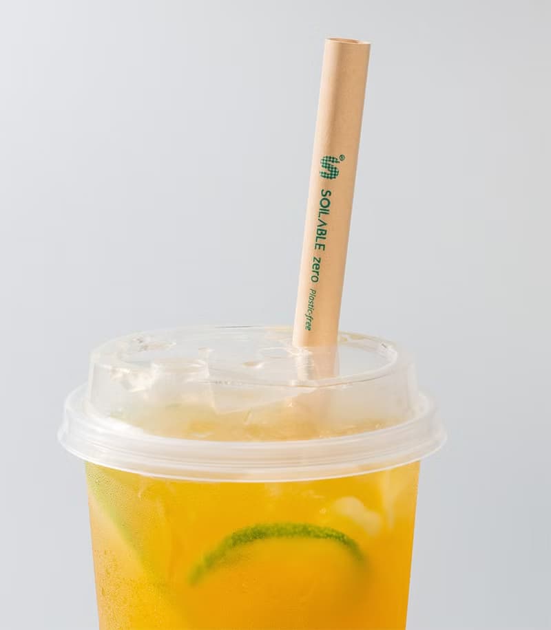 diseno 六小時不溶珍珠奶茶紙飲管(100支獨立包裝)(12x210mm)