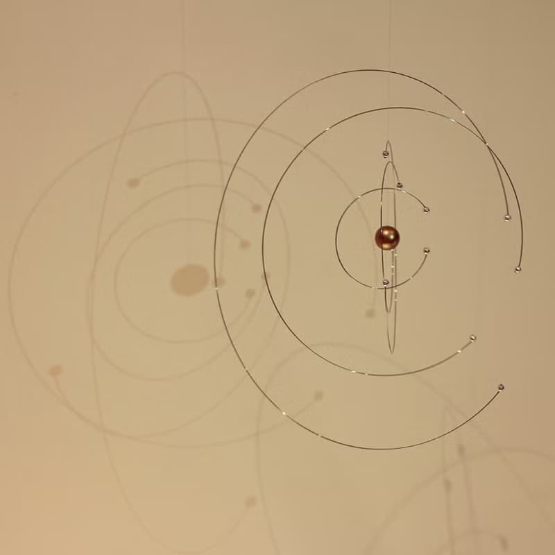 Flensted Mobiles丹麥進口宇宙原子吊飾平衡動態雕塑風鈴