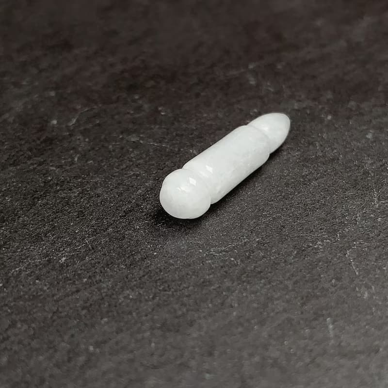 白翡翡翠文昌筆吊墜 | 天然緬甸A貨翡翠 | 送禮