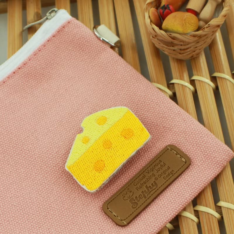 【3件 / 6件組合 Goody Bag】醒神早餐 - 刺繡胸針,別針 6款任選