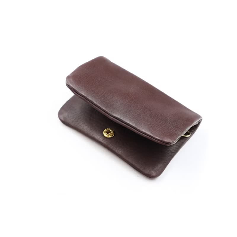 手工植鞣皮革-摔軟卡幣零錢包 Card Coin Purse