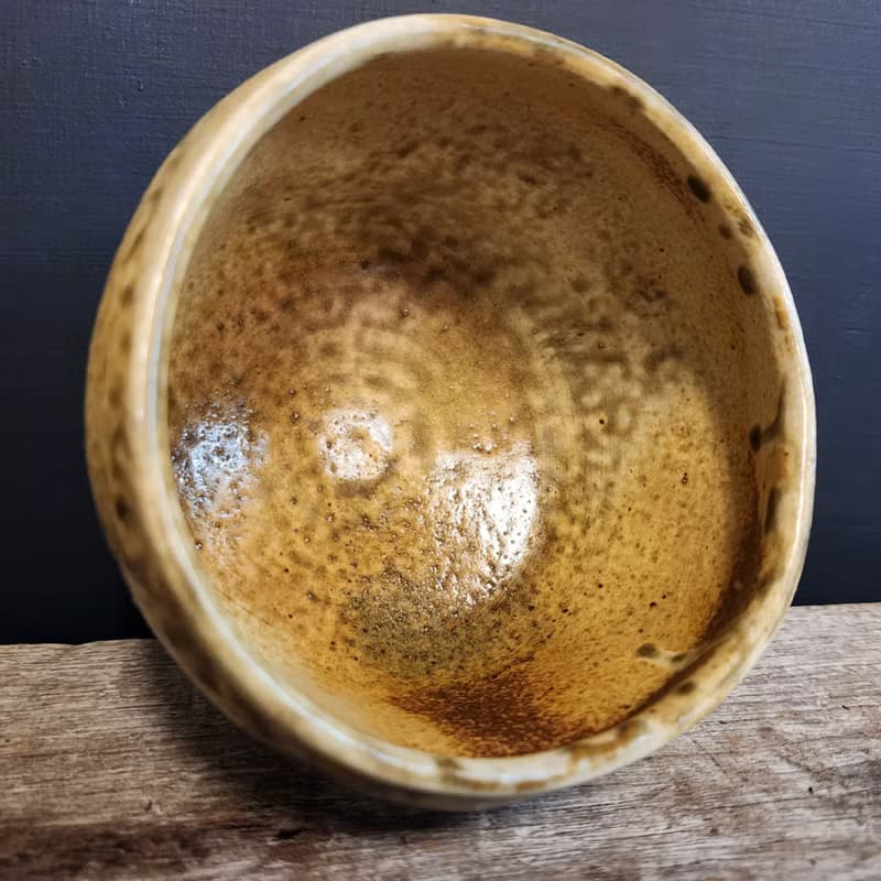灰釉大茶碗 / 抹茶碗 / 手捧碗