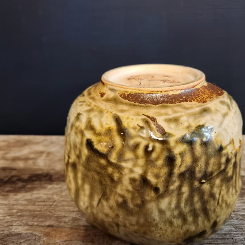 灰釉大茶碗 / 抹茶碗 / 手捧碗