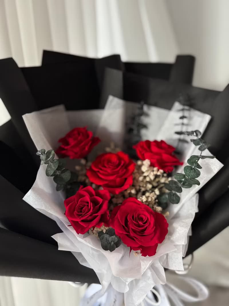 永生花束 永生紅玫瑰