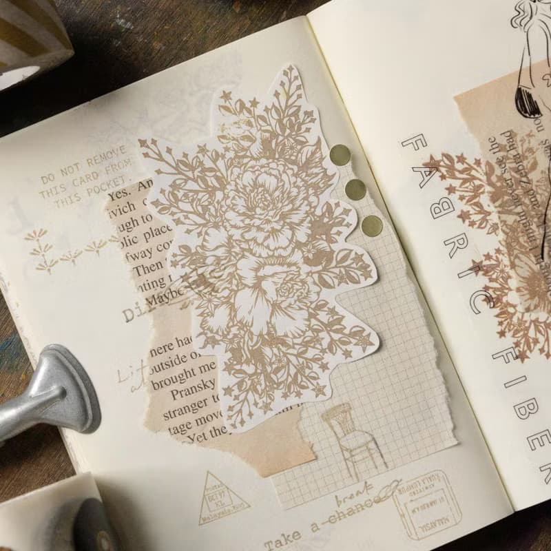 星辰染木印章 - 玫瑰花束