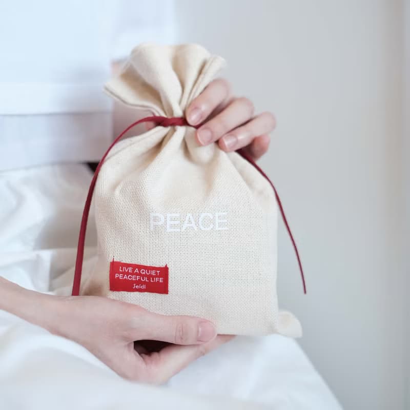 PEACE禮物袋組合－G系列亞麻香氛袋兩入