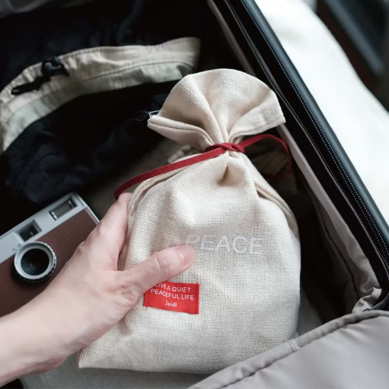 PEACE禮物袋組合－G系列亞麻香氛袋兩入