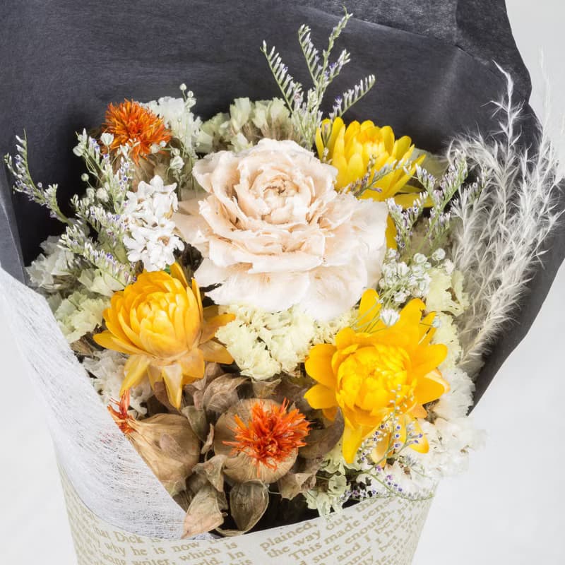 質感永生玫瑰花束|求婚結婚捧花永生乾燥花畢業謝師禮物生日禮物