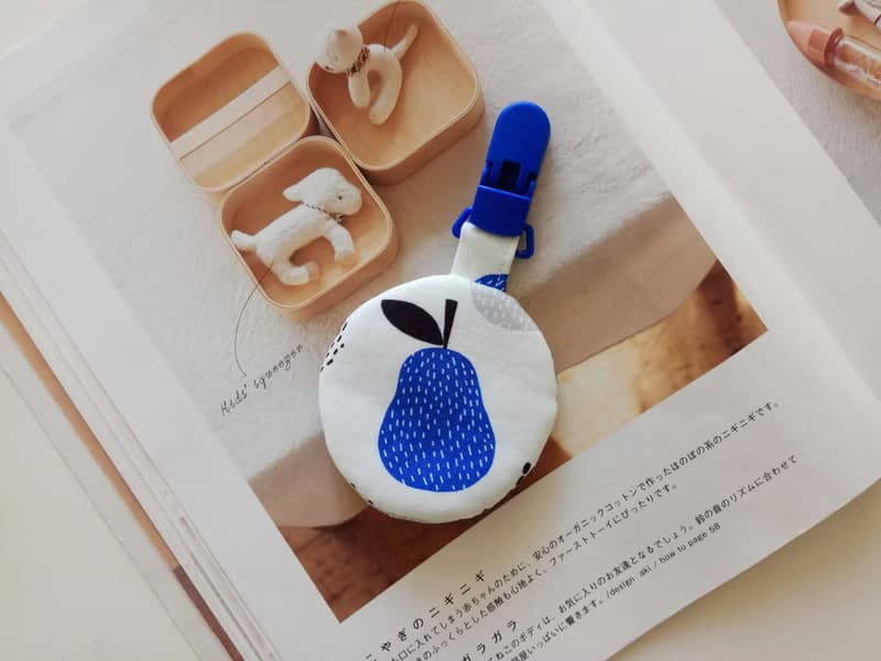 【5日內出貨】酪梨   圓型平安符袋 彌月禮物 平安符袋 香火袋