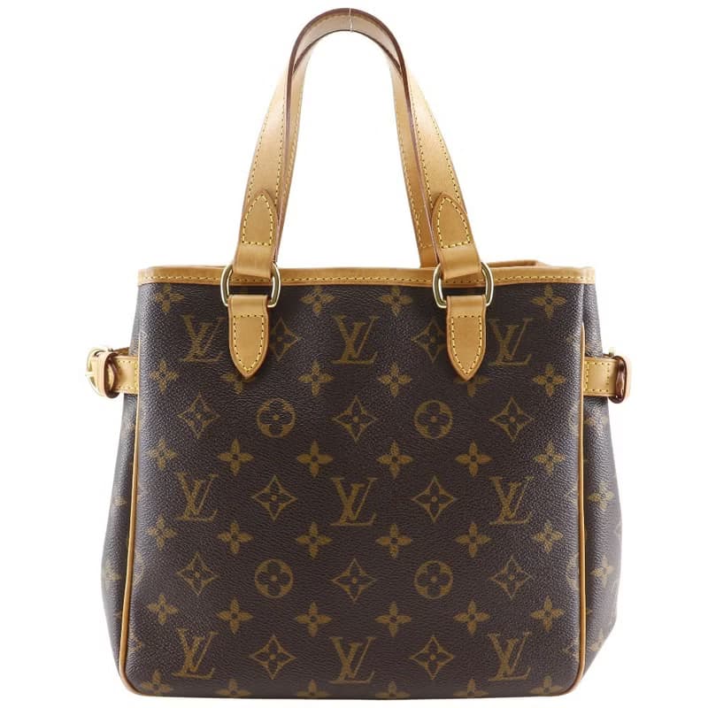 【日本直送】ルイ・ヴィトン LOUIS VUITTON バティニョール ハンドバッグ M51156 モノグラムキャンバス 茶 VI2098 レディース【中古】