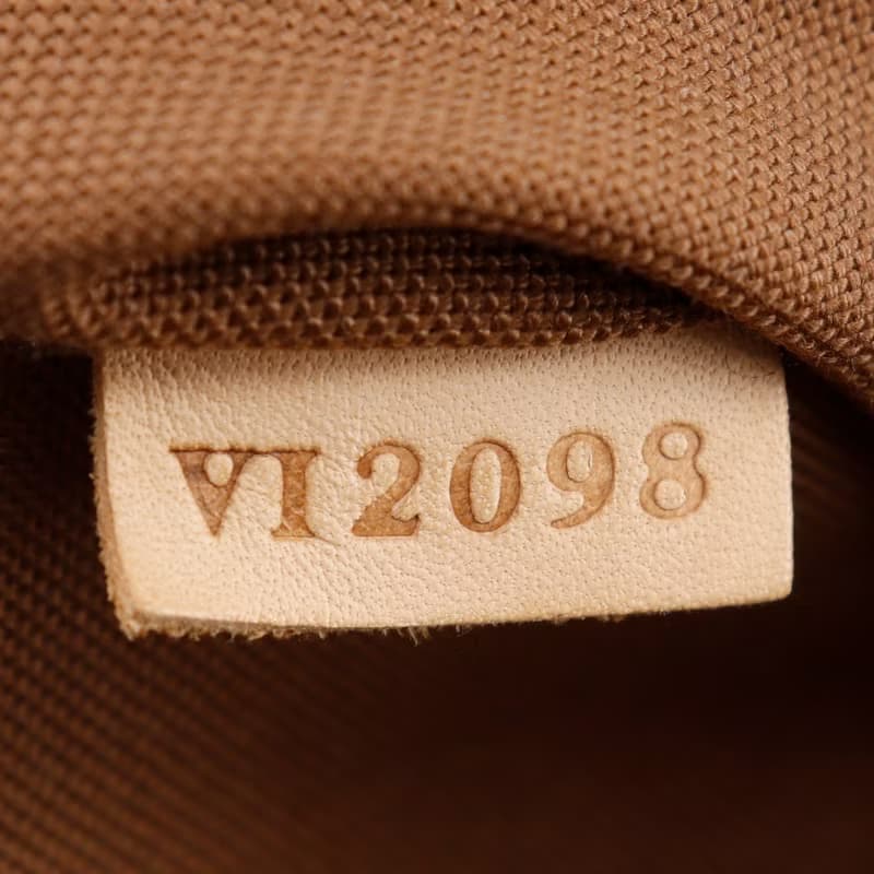 【日本直送】ルイ・ヴィトン LOUIS VUITTON バティニョール ハンドバッグ M51156 モノグラムキャンバス 茶 VI2098 レディース【中古】