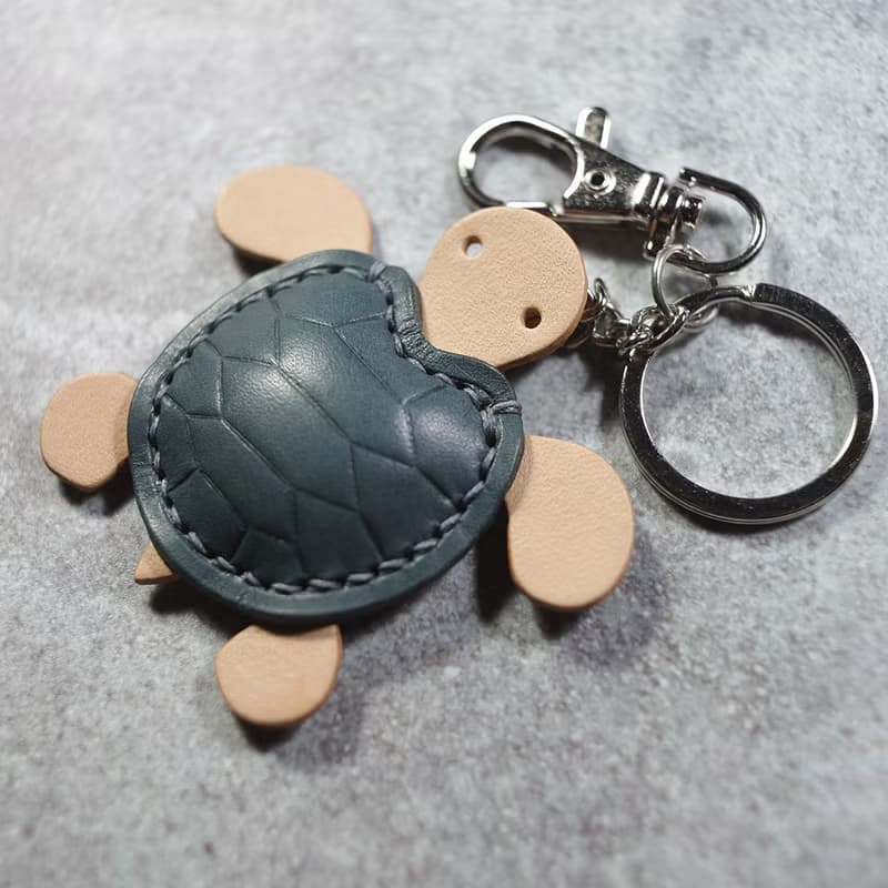 無邊無際的海洋。文青藍 小海龜 turtle Key holder