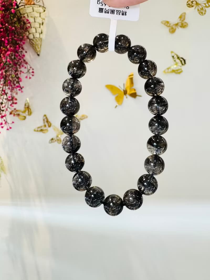 精品油墨晶透體黑武士黑閃靈9mm22.65g淨化消負能量防噩夢