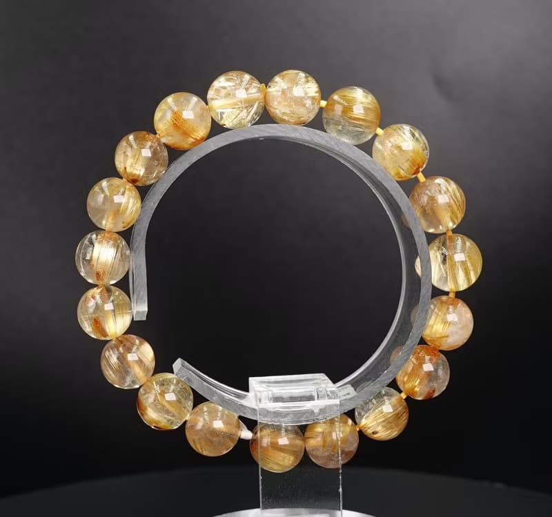 寶麗金珠寶-天然鈦晶手珠