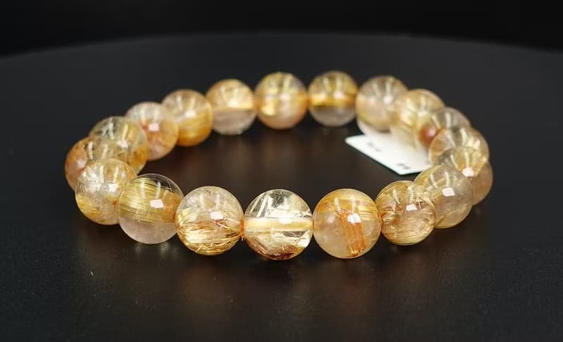 寶麗金珠寶-天然鈦晶手珠