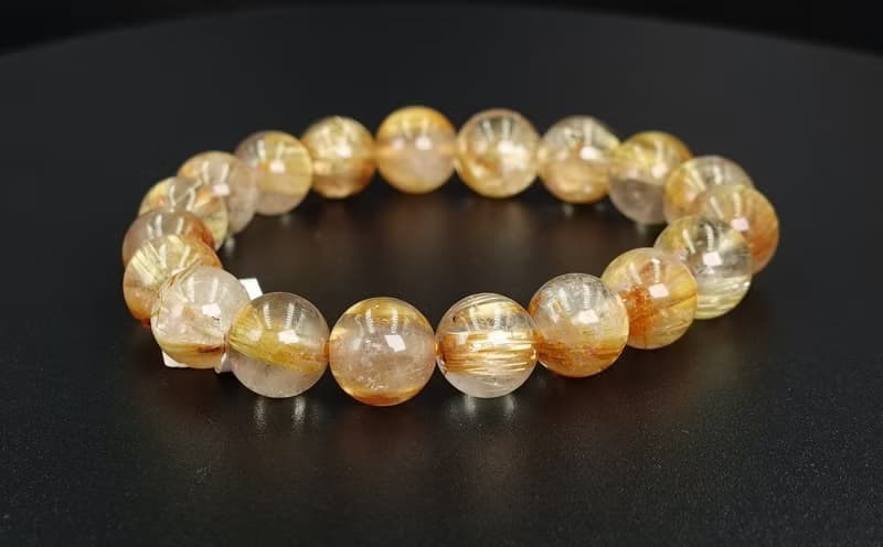 寶麗金珠寶-天然鈦晶手珠