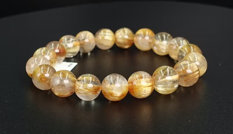 寶麗金珠寶-天然鈦晶手珠