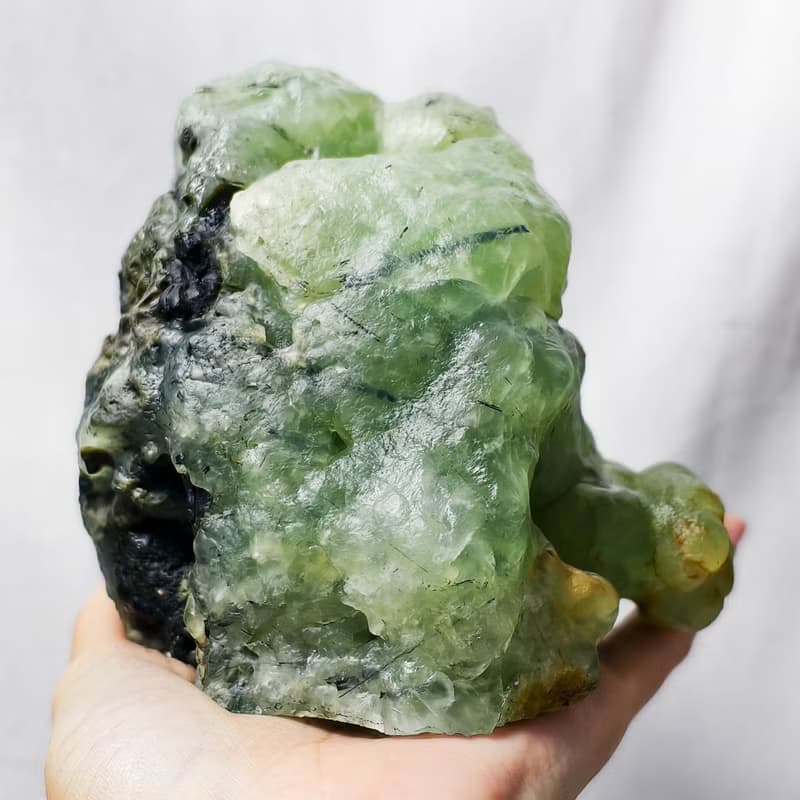 頂級葡萄石 希望 招財 成功 心輪 原石 擺件 收藏 風水 單品 禮物