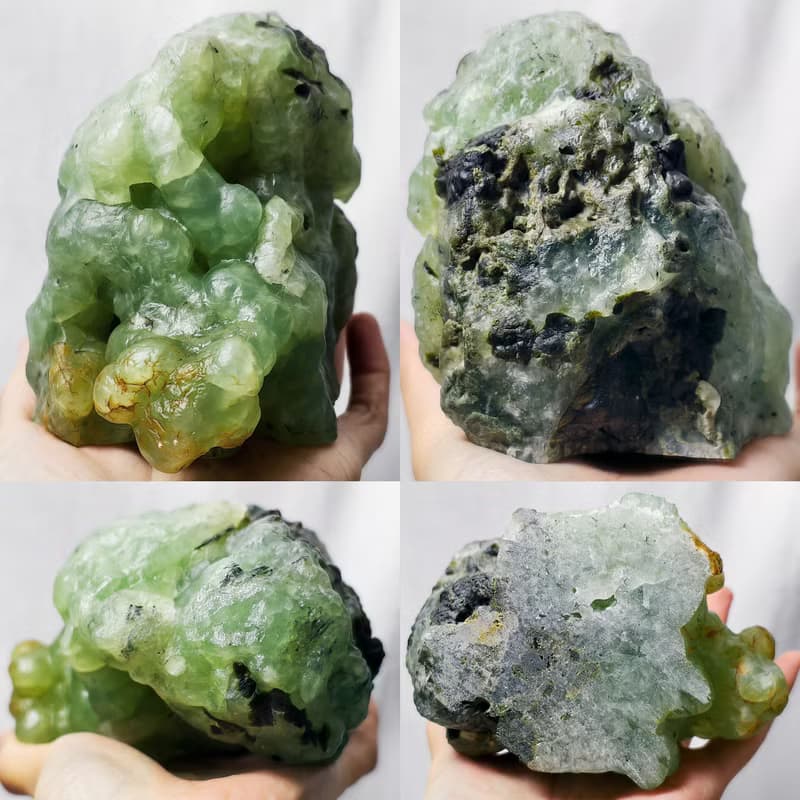 頂級葡萄石 希望 招財 成功 心輪 原石 擺件 收藏 風水 單品 禮物