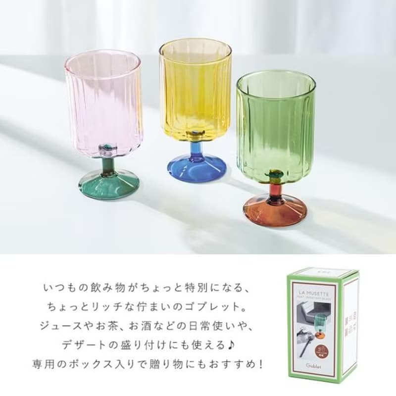 【夏日涼感】日本耐熱玻璃-繽紛撞色飲品杯+同色花花攪拌棒