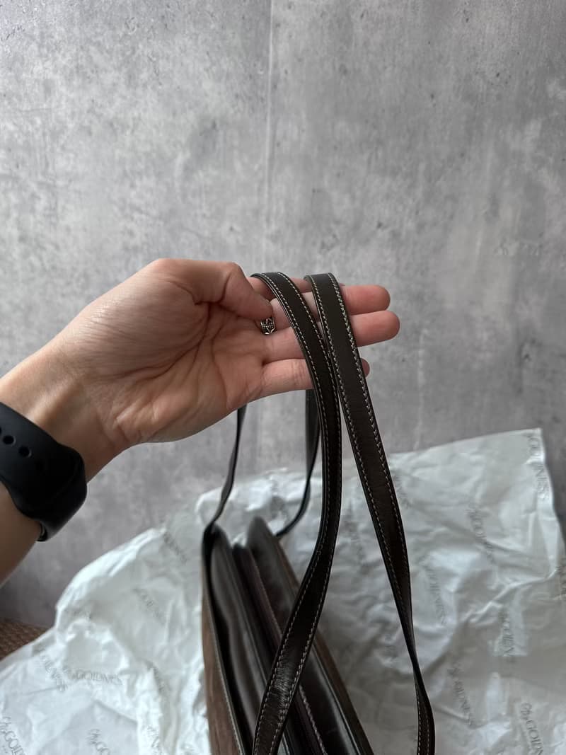 中古包 Loewe 羅威 朱古力Hobo肩背包