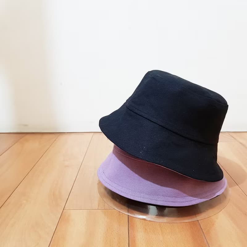 【素色】雙面 漁夫帽 帽子 手工帽 雙面帽 禮物 #四周出貨