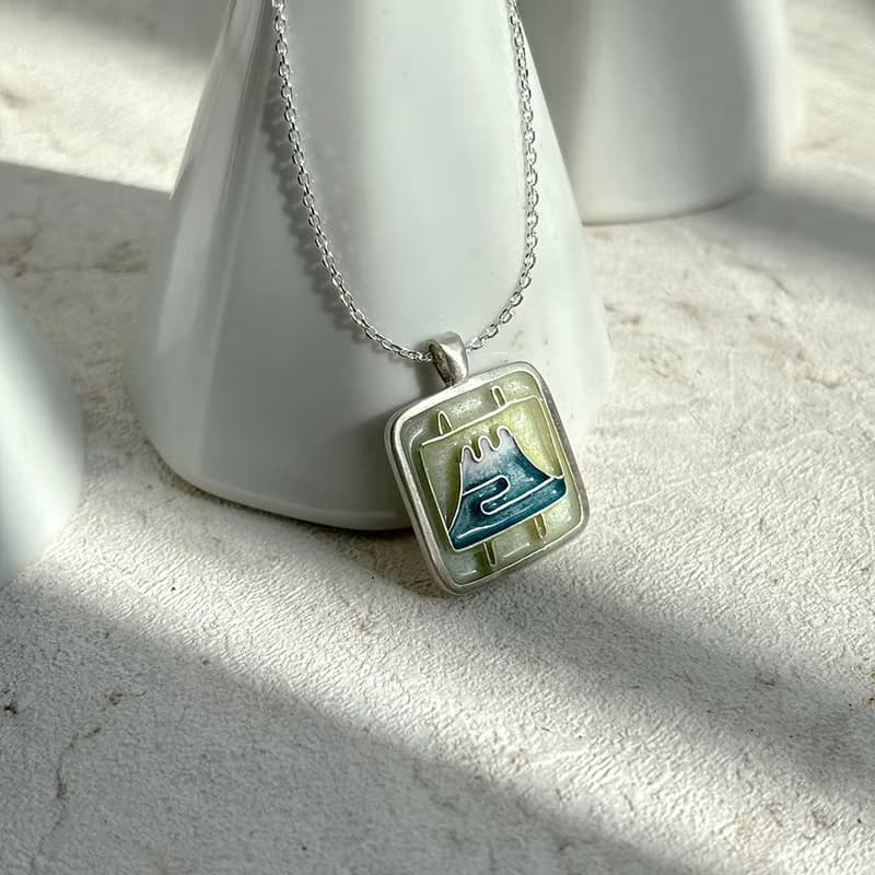 【體驗】單人體驗【鐵窗花掐絲項鍊】琺瑯工藝輕體驗 飾品金工體驗