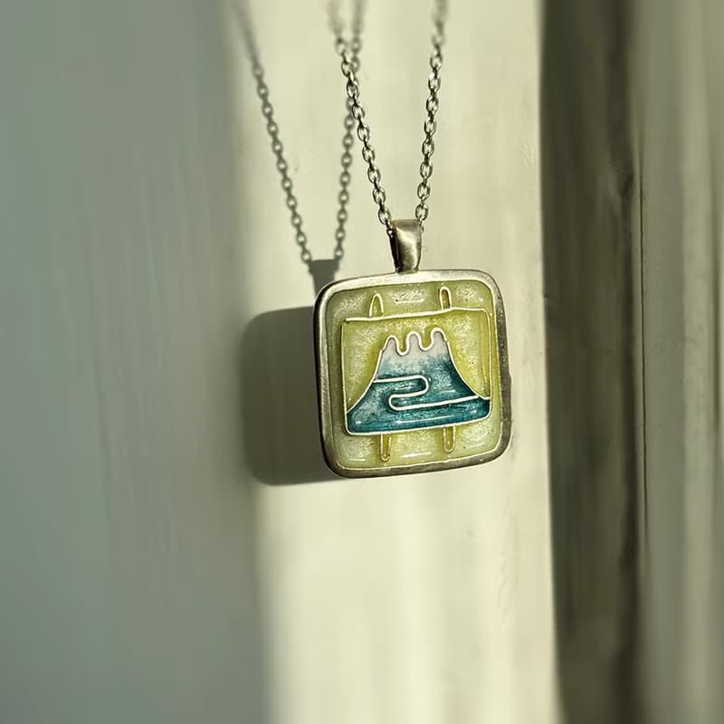 【體驗】單人體驗【鐵窗花掐絲項鍊】琺瑯工藝輕體驗 飾品金工體驗