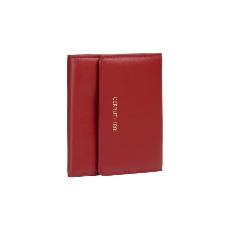 CERRUTI 1881 限量2折  頂級女用短夾零錢包 全新專櫃展示品