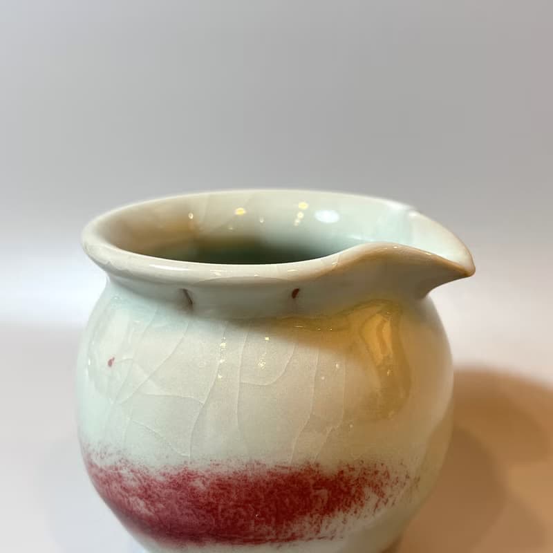 溫潤天青銅紅茶海 / 極品青瓷 / 小平凡手作