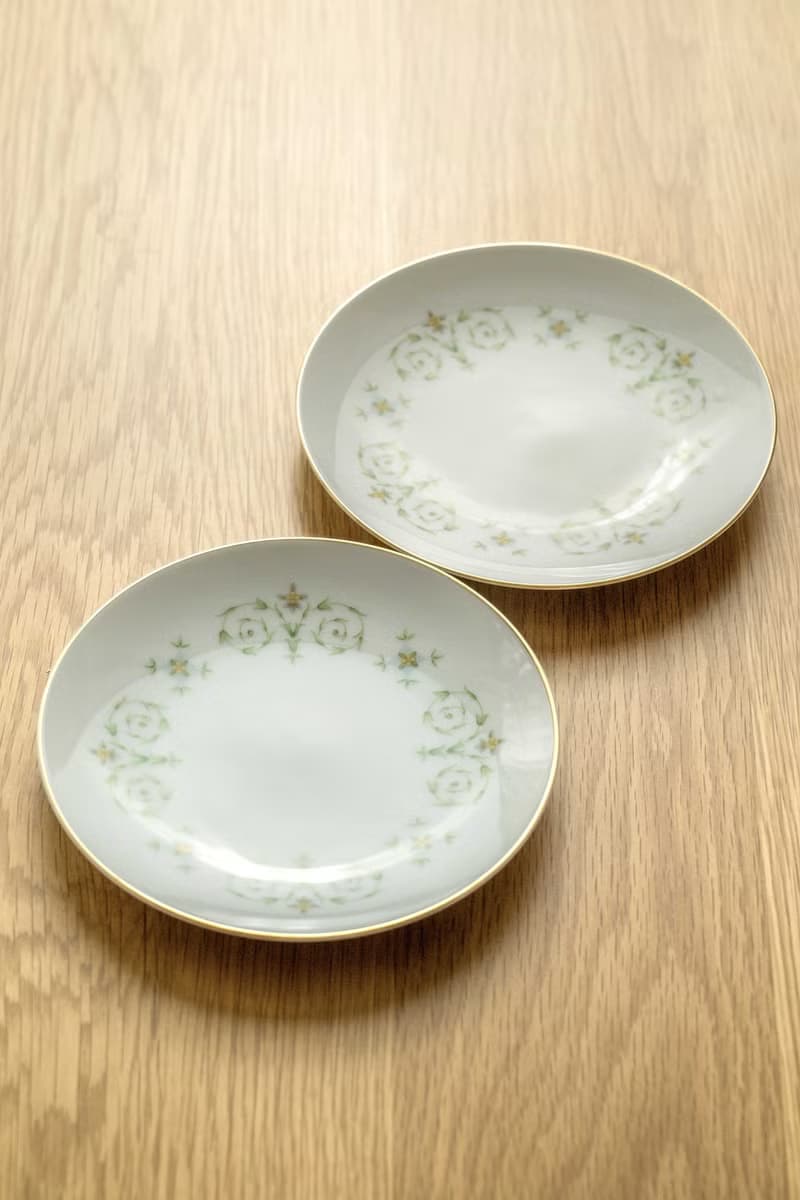 日本製 Noritake15公分Gloria系列點心盤 中古如新 台灣免運