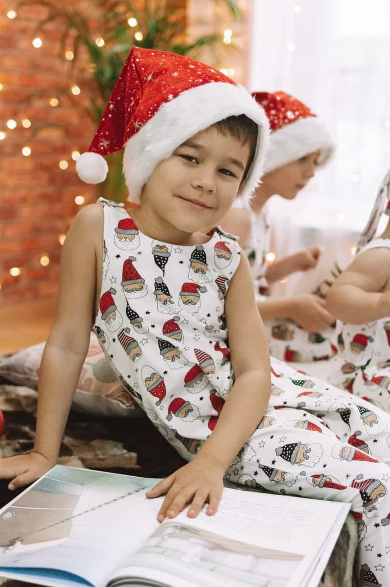 Christmas kids romper, Holidays kids outfit, My 1st Christmas