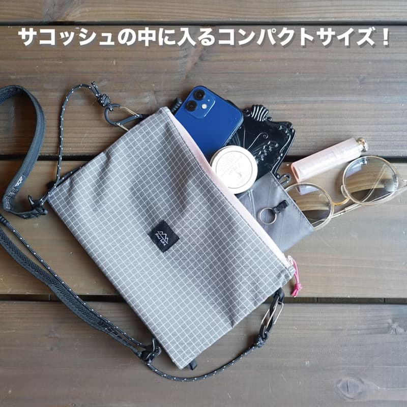 選べる色・ミニハイカーウォレット/登山・キャンプ・アウトドア・防水・超軽量・ミニ財布・slowhike・HW-03