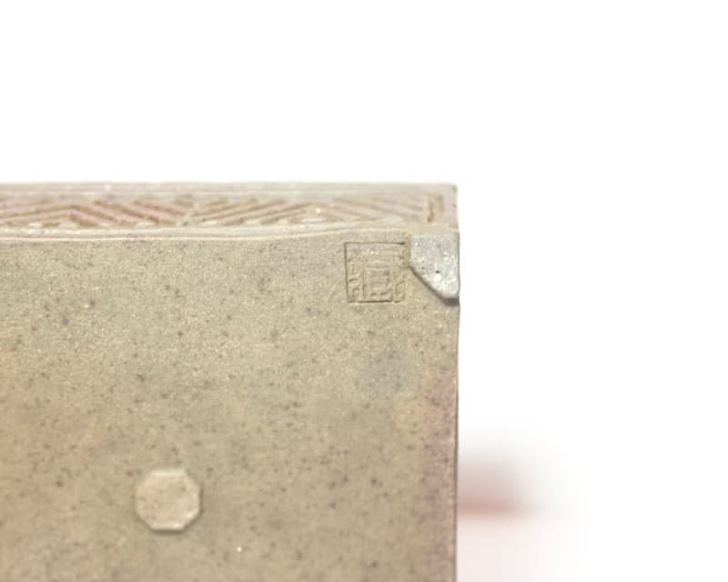 藏菁ㅣ四巷方盤 還原燒茶盤