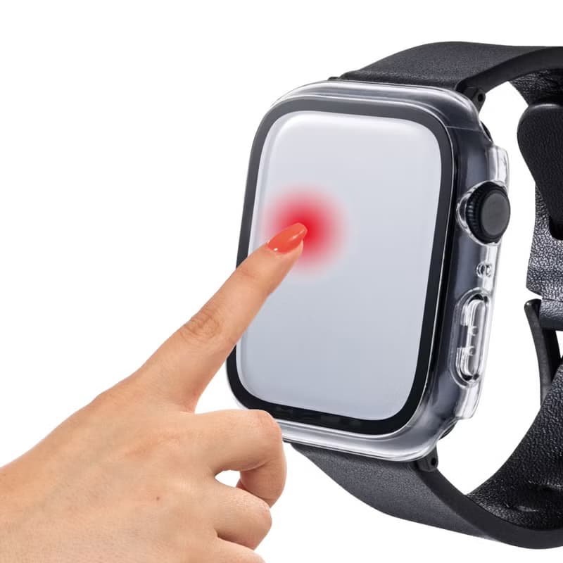 Apple Watch S10 42mm 2 IN 1 高透鋼化漾玻保護殼