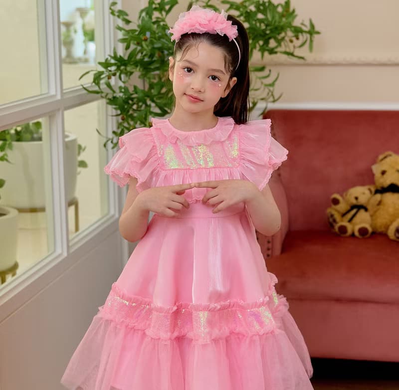 Liri Dress-Blush Tint