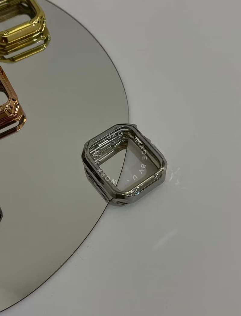 Apple Watch Case | TPU金屬色工業風全包軟式保護殼