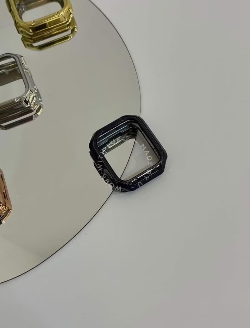 Apple Watch Case | TPU金屬色工業風全包軟式保護殼