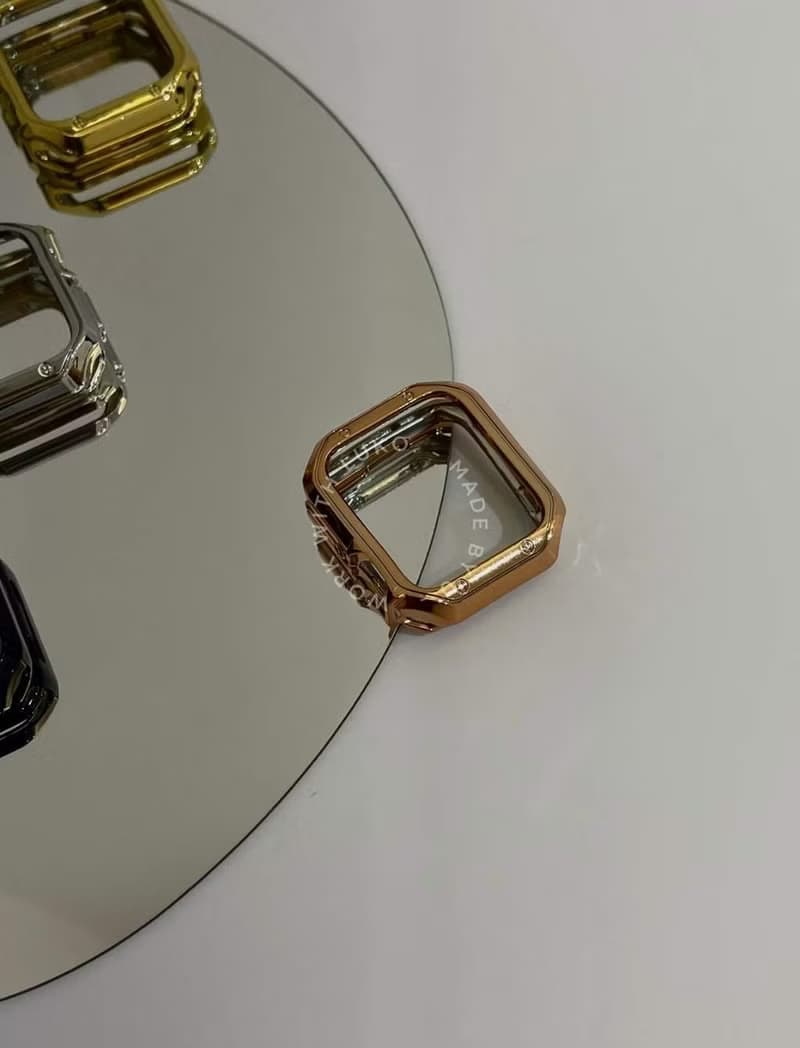 Apple Watch Case | TPU金屬色工業風全包軟式保護殼
