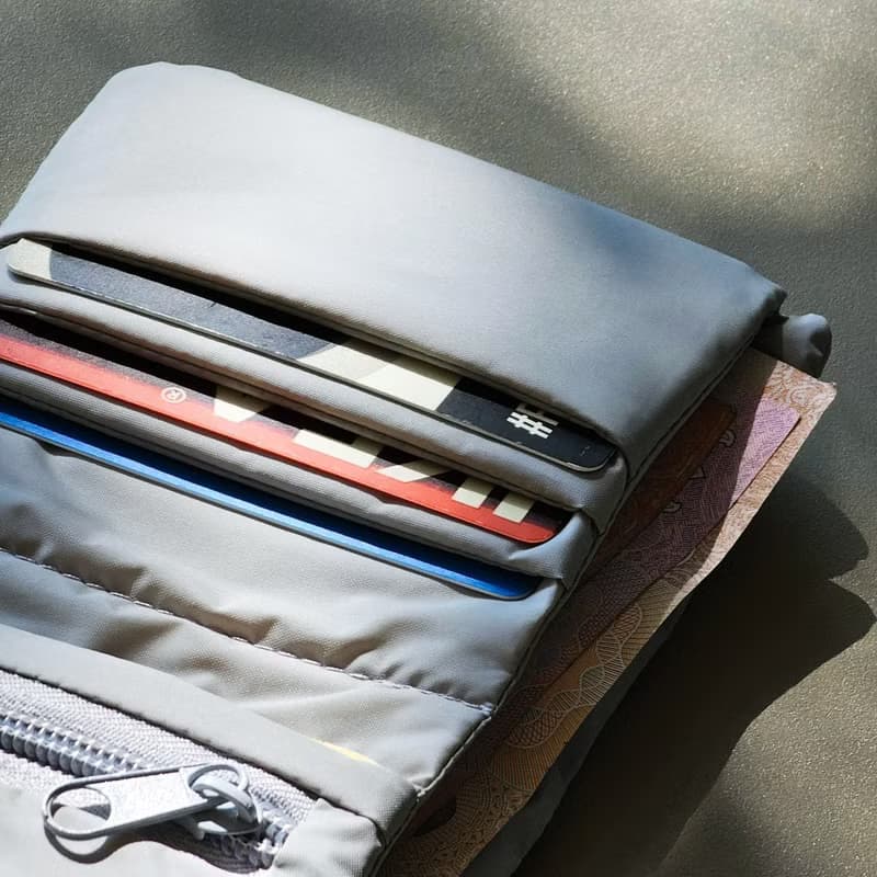 Bubble wallet - Gray