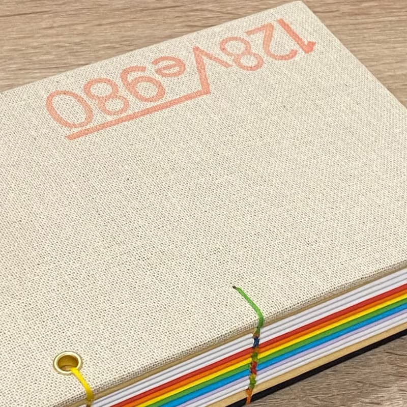 I LOVE YOU 七夕情人節限定版 - 2026 無時效 A6 手縫手帳本