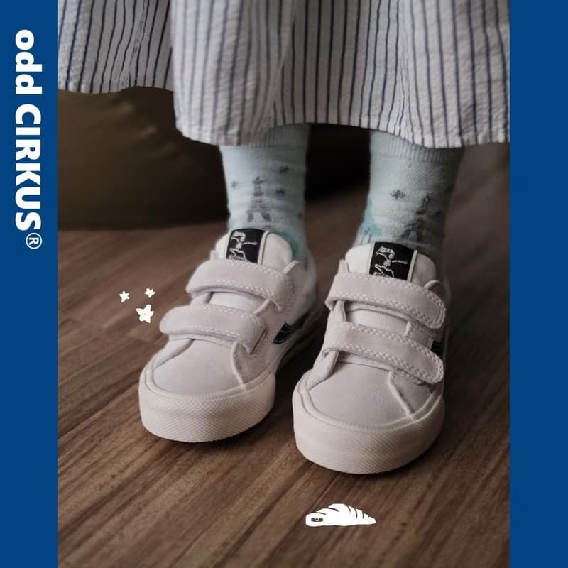 odd CIRKUS ASTLEY VELCRO KID-晴天藍 魔鬼氈童鞋 滑板鞋